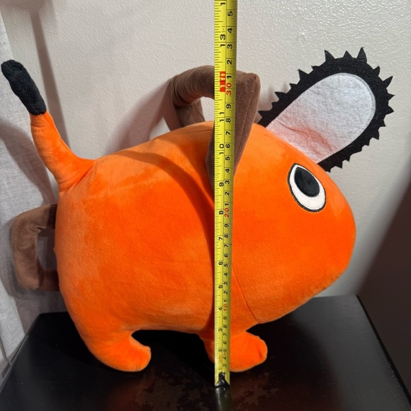 Chainsaw Man Pochita Plush Toy Kids Orange - Picture 3 of 11